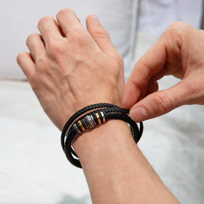 To My Man -My Love, My One and Only -  Love You Forever Bracelet