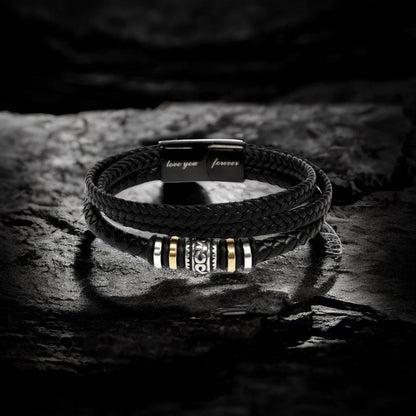 Thank You Dad - Men's Love You Forever Bracelet