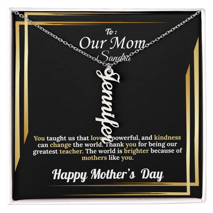 To Our Mom: Happy Mother's Day