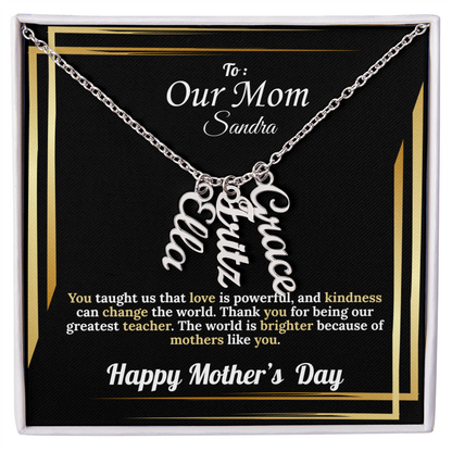 To Our Mom: Happy Mother's Day
