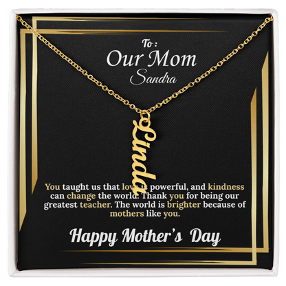 To Our Mom: Happy Mother's Day