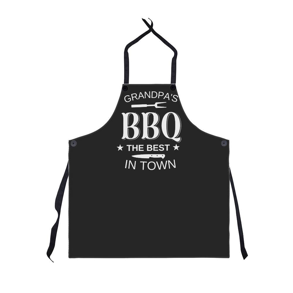 Grandpa's BBQ Best in Town Apron!