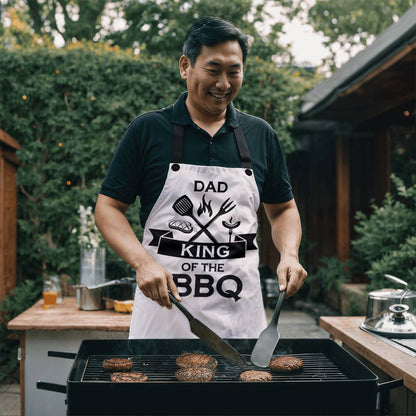 Make Your Dad the King of the BBQ! Apron