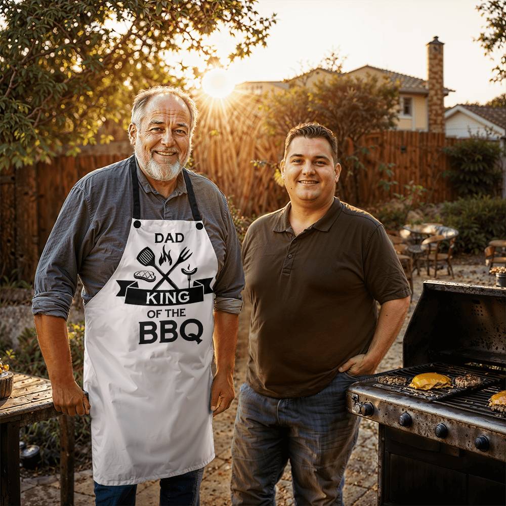 Make Your Dad the King of the BBQ! Apron