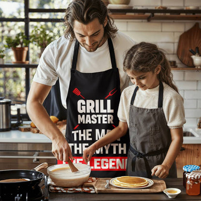 Dad- The Grill Master - The Man - The Myth - The Legend! Apron