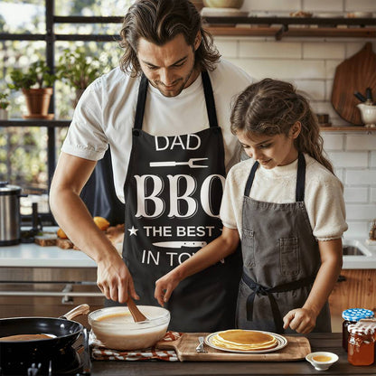 Dad and the Best BBQ in Town! Apron