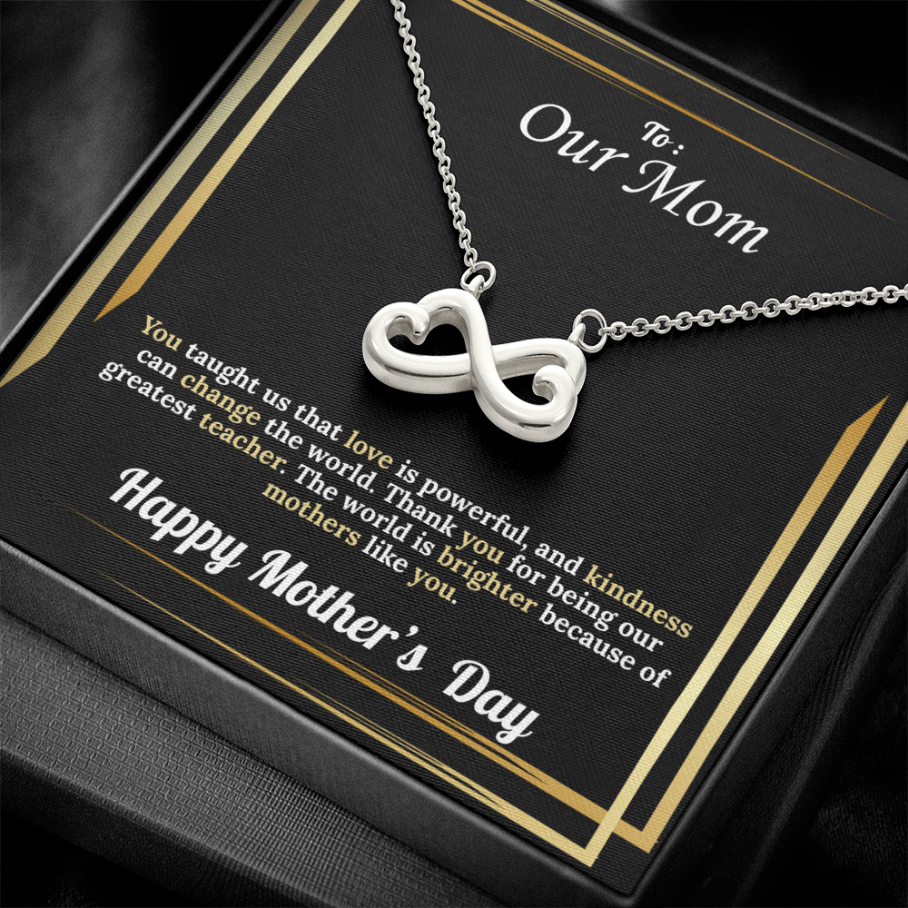 To Our Mom  - Endless Love Necklace