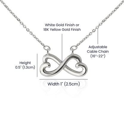 To Our Mom  - Endless Love Necklace