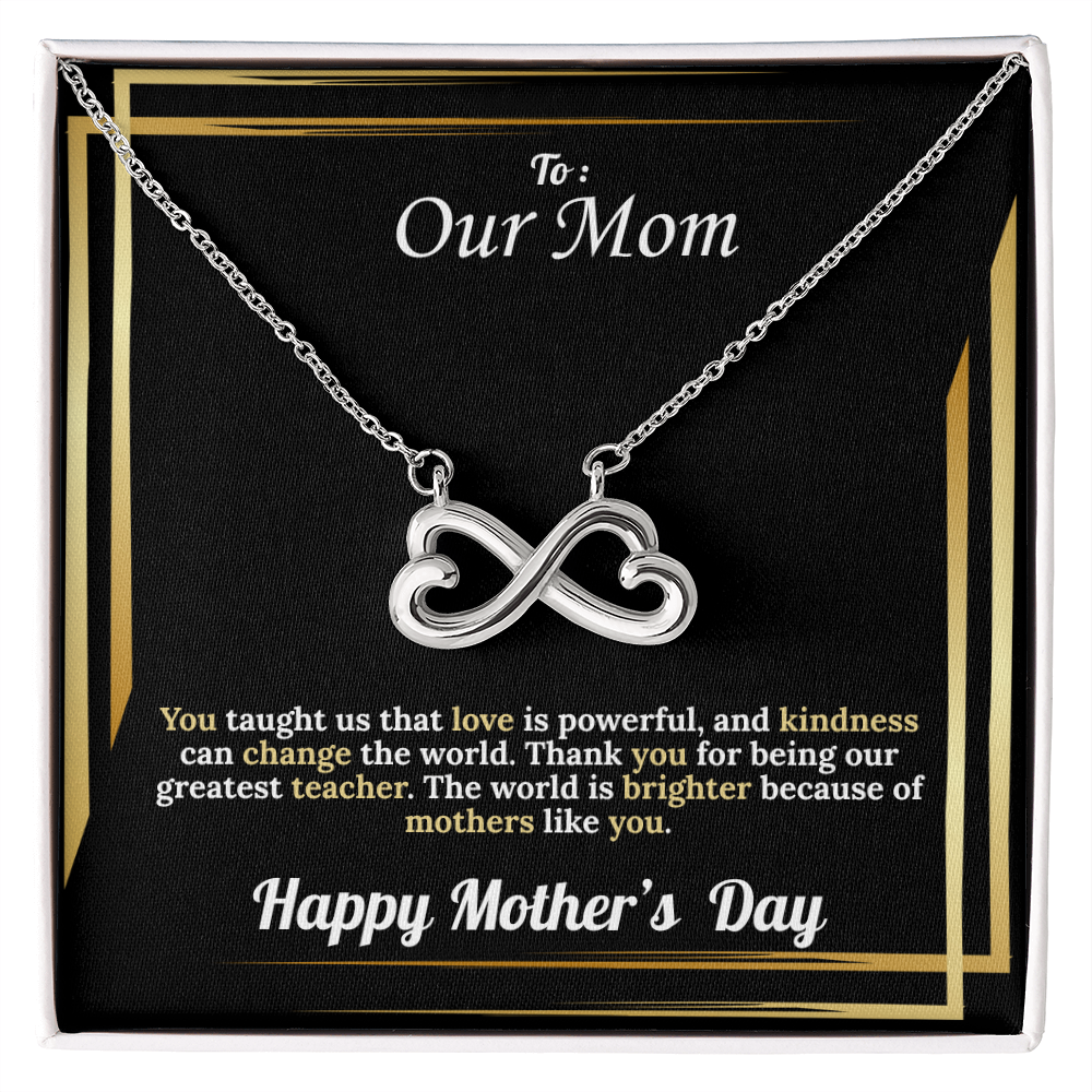 To Our Mom  - Endless Love Necklace