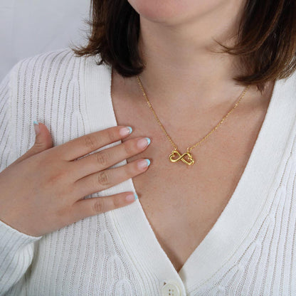 To Our Mom  - Endless Love Necklace
