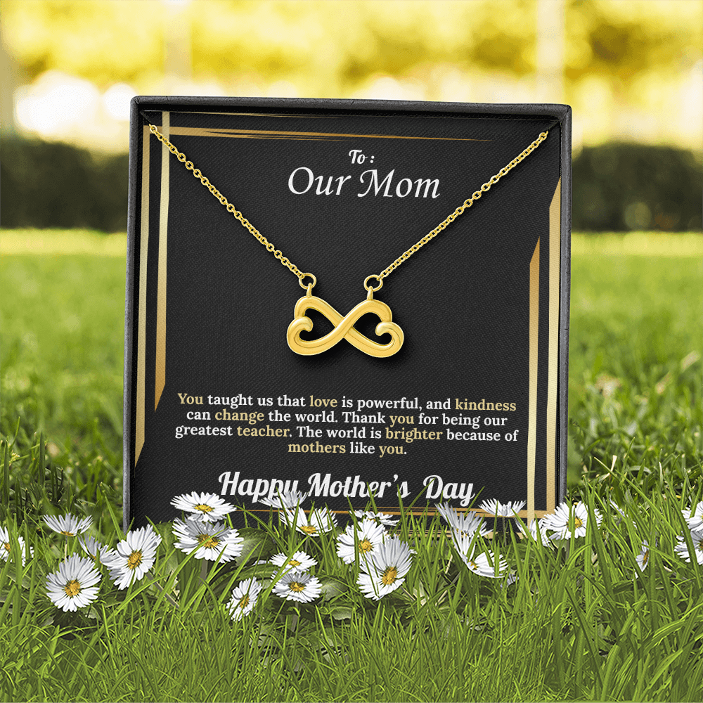 To Our Mom  - Endless Love Necklace