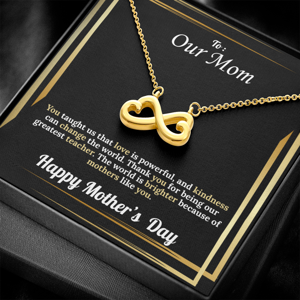 To Our Mom  - Endless Love Necklace