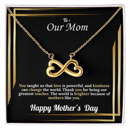 To Our Mom  - Endless Love Necklace