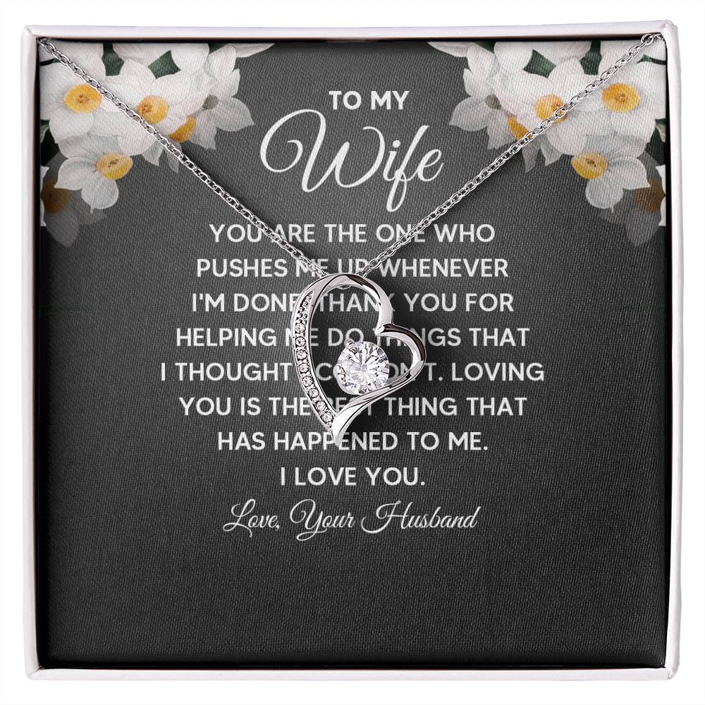 To My Wife - Forever Love Necklace