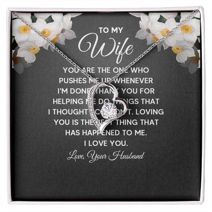 To My Wife - Forever Love Necklace