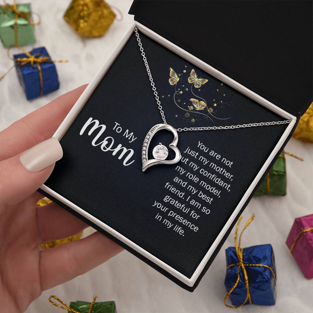 Mom: You Are Not Just My Mother - Forever Love Necklace