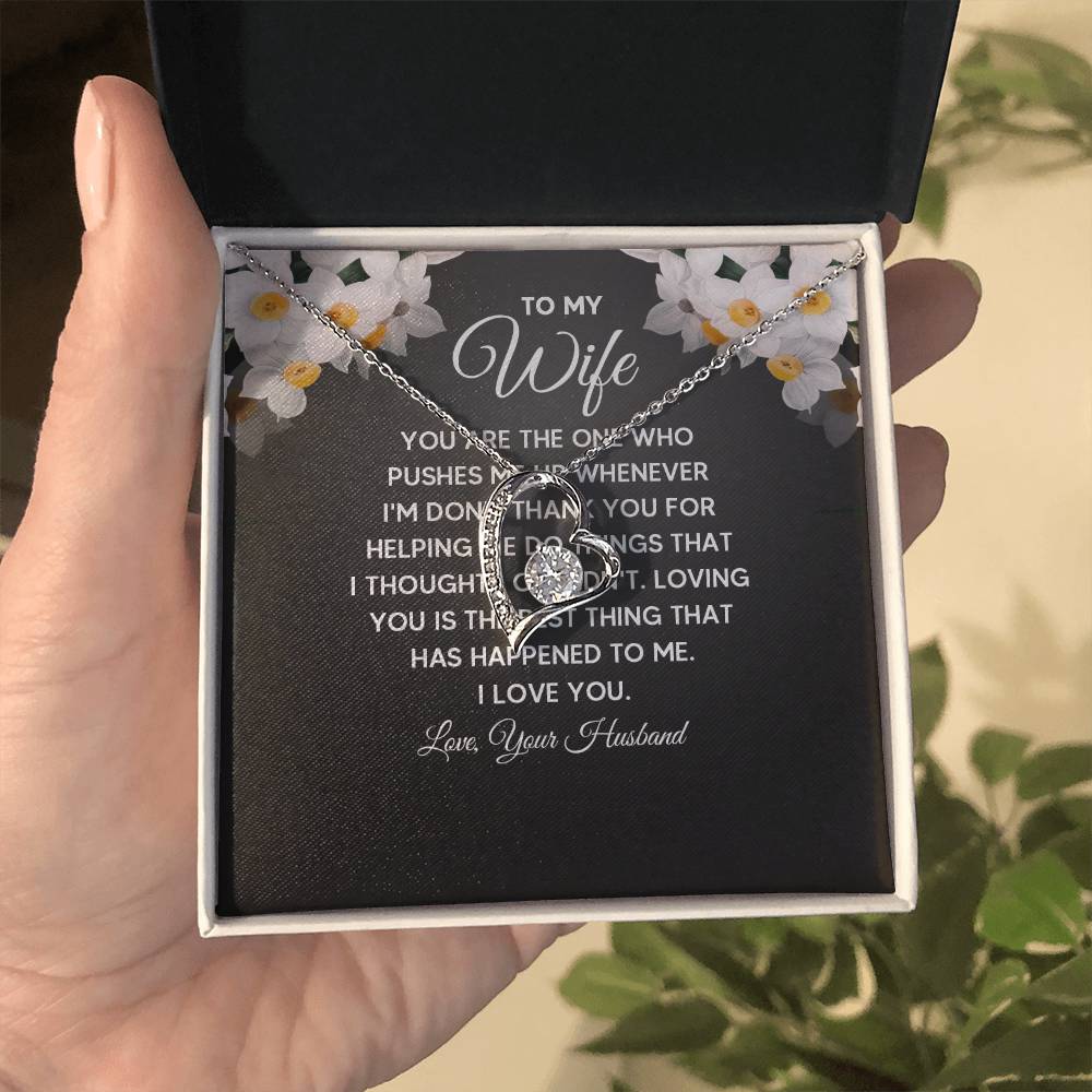 To My Wife - Forever Love Necklace