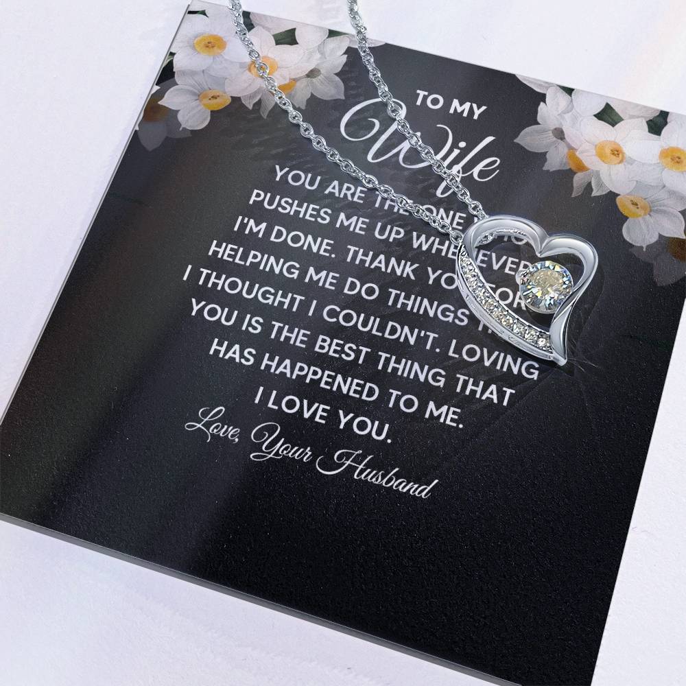 To My Wife - Forever Love Necklace