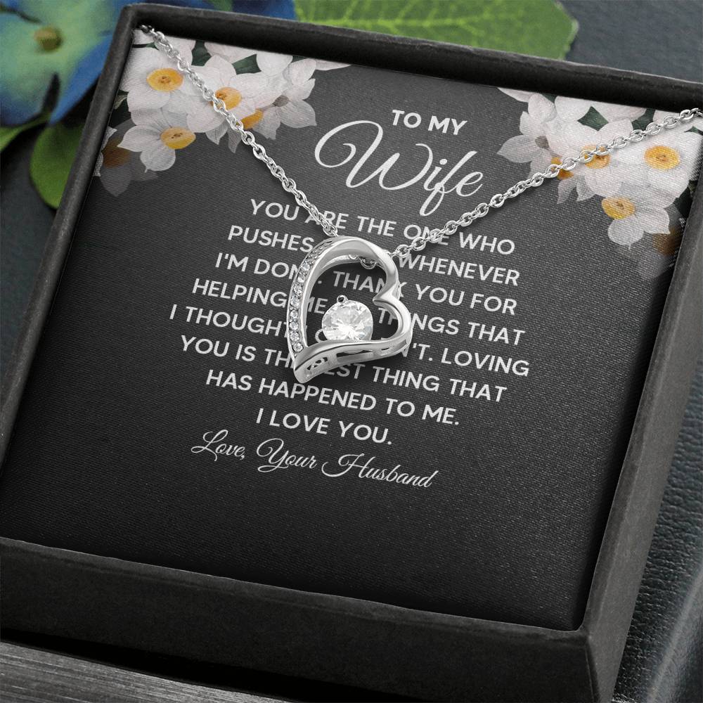 To My Wife - Forever Love Necklace