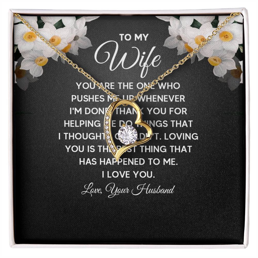 To My Wife - Forever Love Necklace