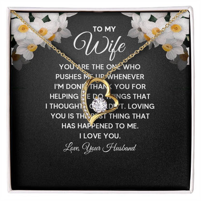 To My Wife - Forever Love Necklace