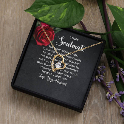 To My Soulmate - Forever Love Necklace