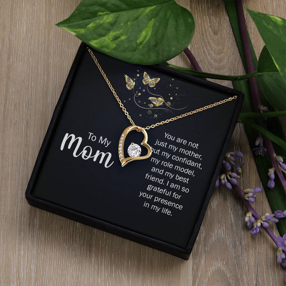 Mom: You Are Not Just My Mother - Forever Love Necklace