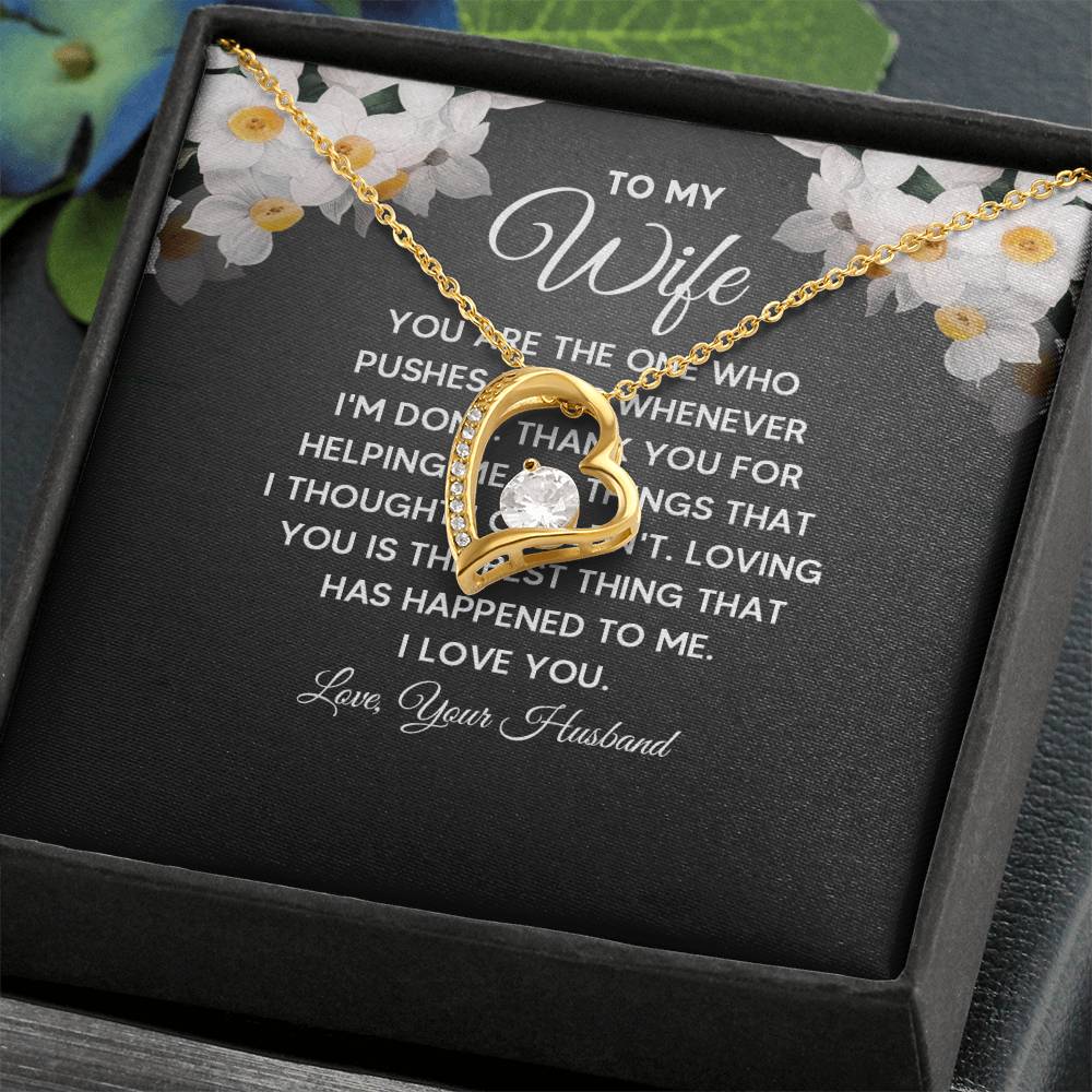 To My Wife - Forever Love Necklace