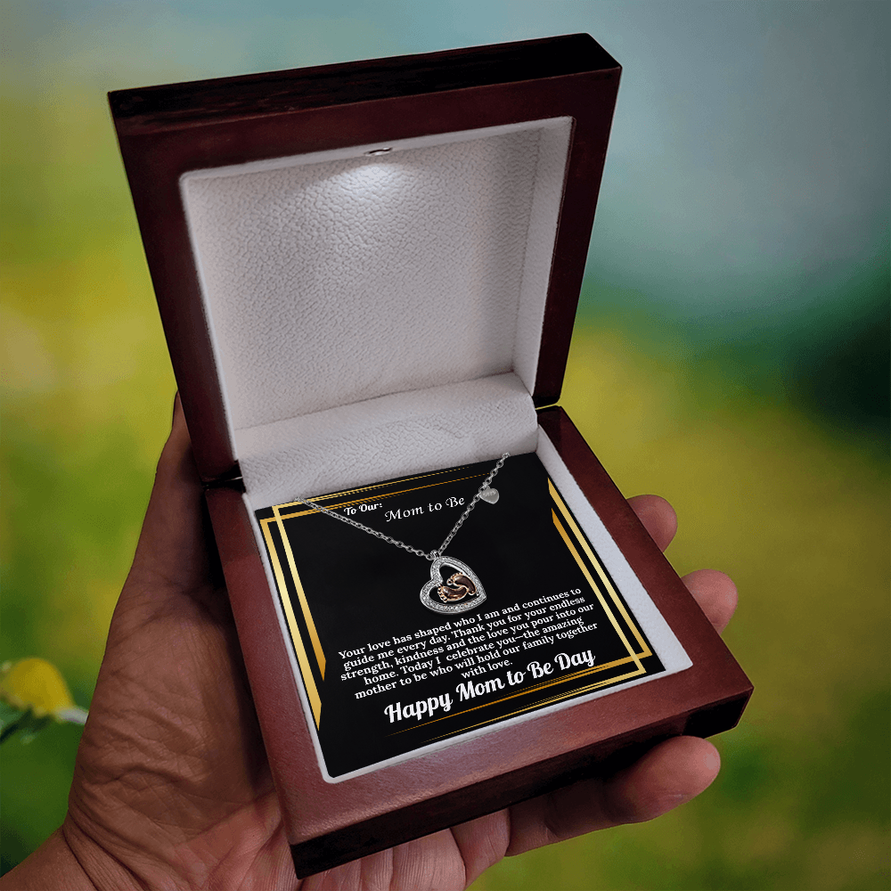To Our Mom To Be Necklace