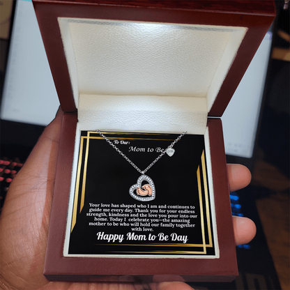 To Our Mom To Be Necklace