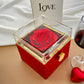 To My Wife: Love Knot with Rotating Rose Gift Box