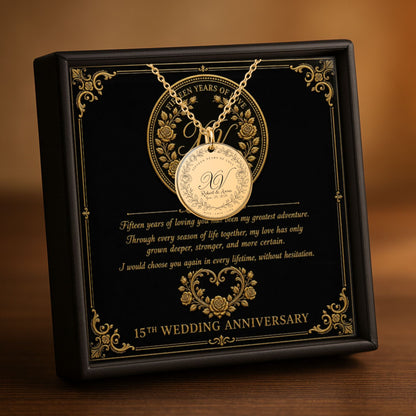 Fine Links Coin Necklace