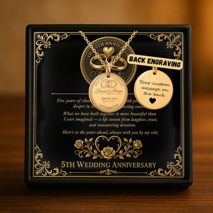 Fine Links Coin Necklace