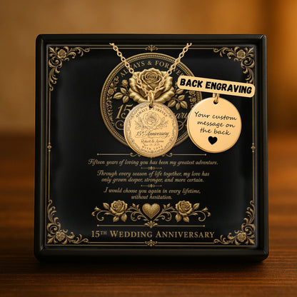 Fine Links Coin Necklace