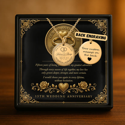 Fine Links Coin Necklace