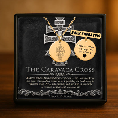 The Caravaca Cross: A Sacred Relic of Faith and Divine Protection | Beautiful Coin Necklace