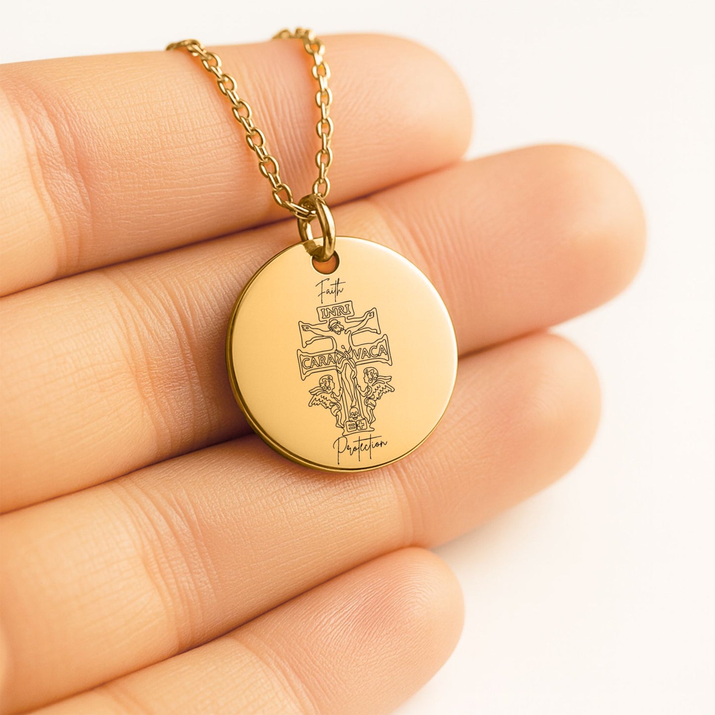 The Caravaca Cross: A Sacred Relic of Faith and Divine Protection | Beautiful Coin Necklace