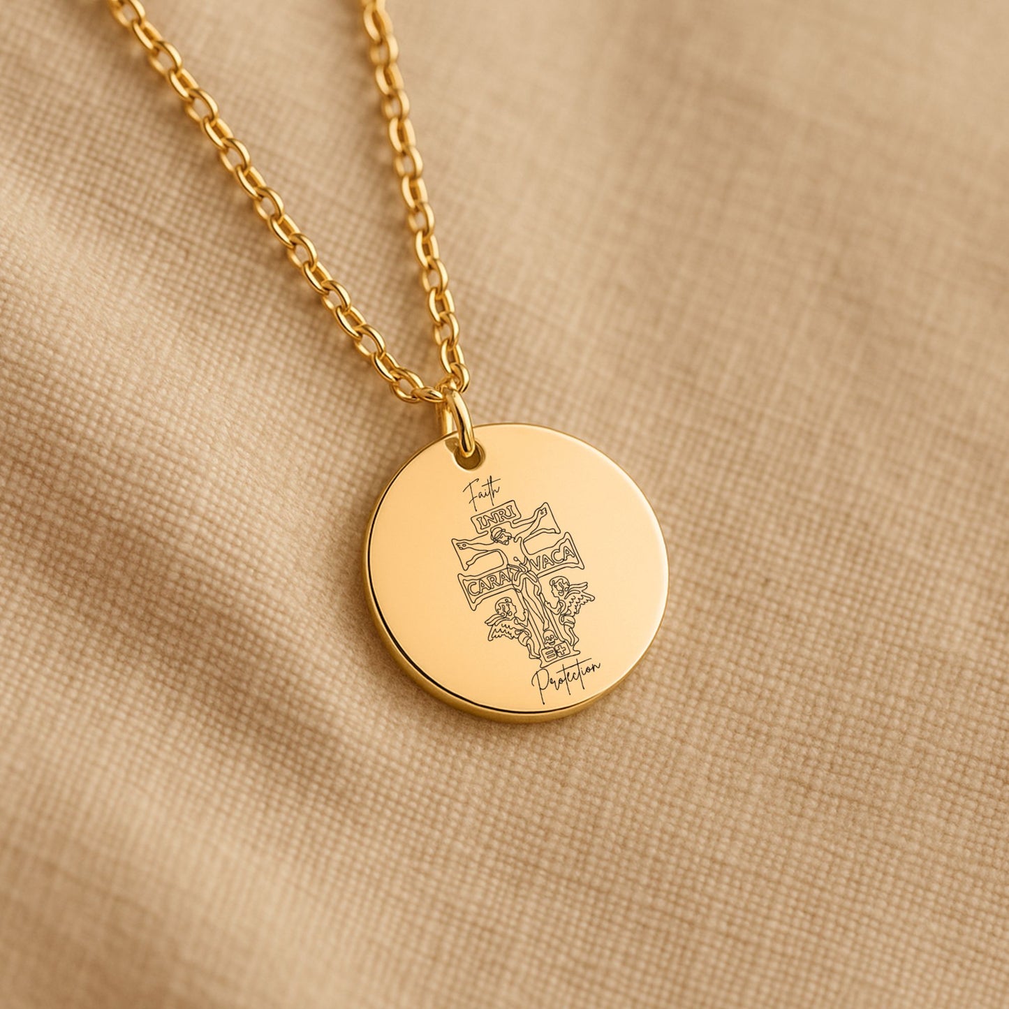 The Caravaca Cross: A Sacred Relic of Faith and Divine Protection | Beautiful Coin Necklace