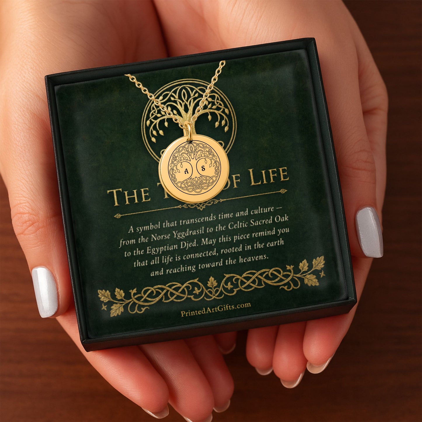 Fine Links Coin Necklace