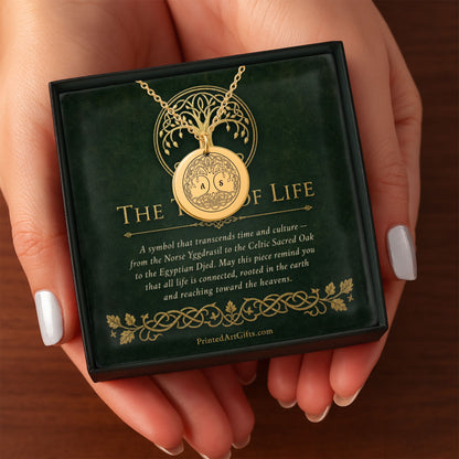 Fine Links Coin Necklace
