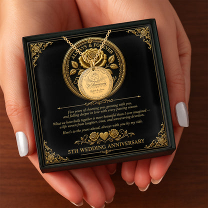 Fine Links Coin Necklace