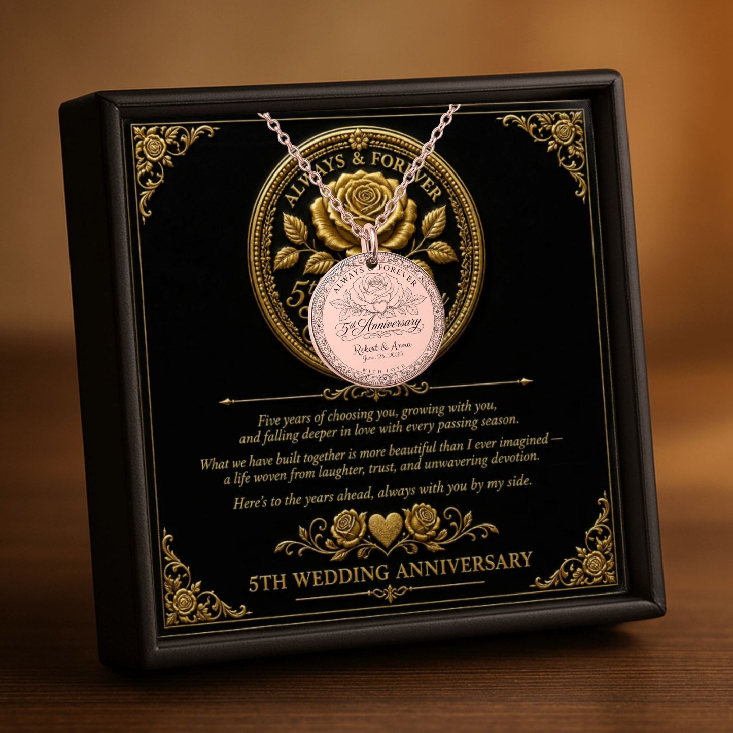 Fine Links Coin Necklace