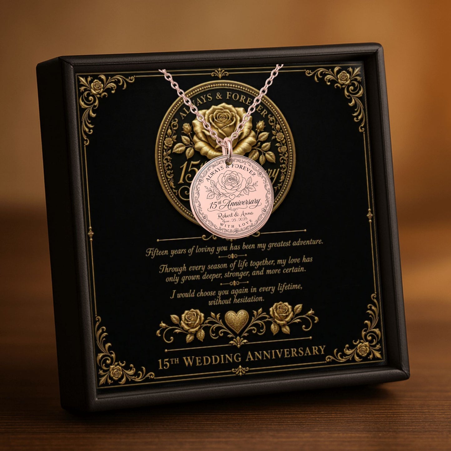 Fine Links Coin Necklace