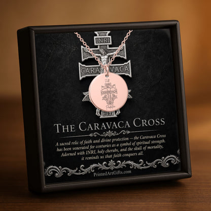 The Caravaca Cross: A Sacred Relic of Faith and Divine Protection | Beautiful Coin Necklace
