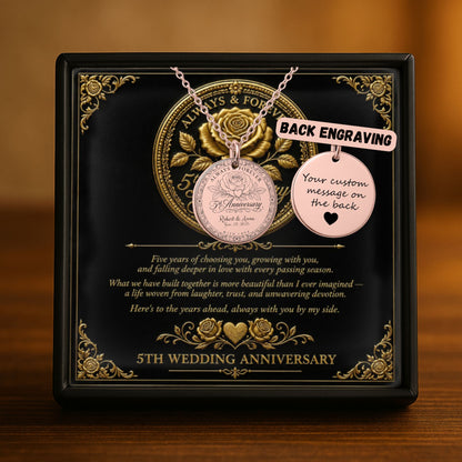 Fine Links Coin Necklace