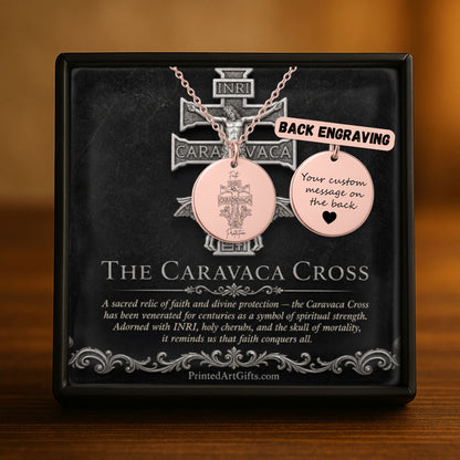 The Caravaca Cross: A Sacred Relic of Faith and Divine Protection | Beautiful Coin Necklace
