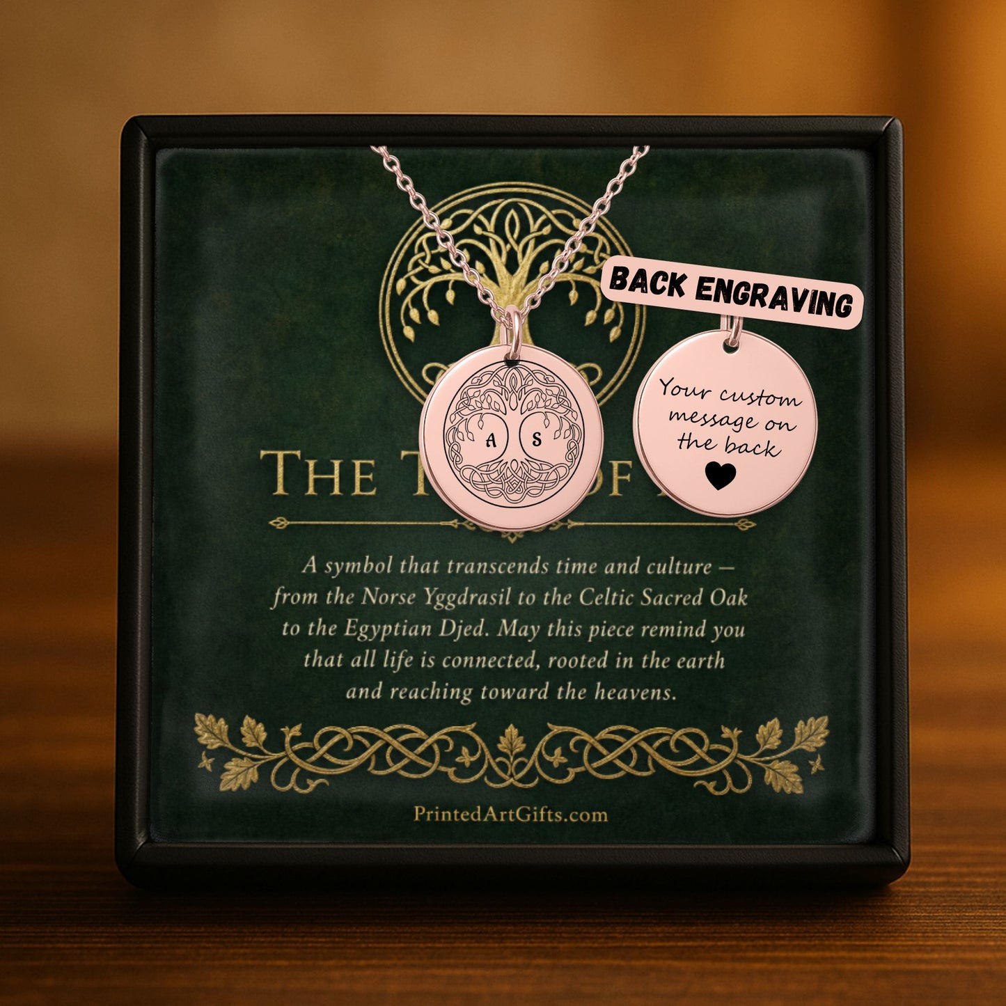 Fine Links Coin Necklace