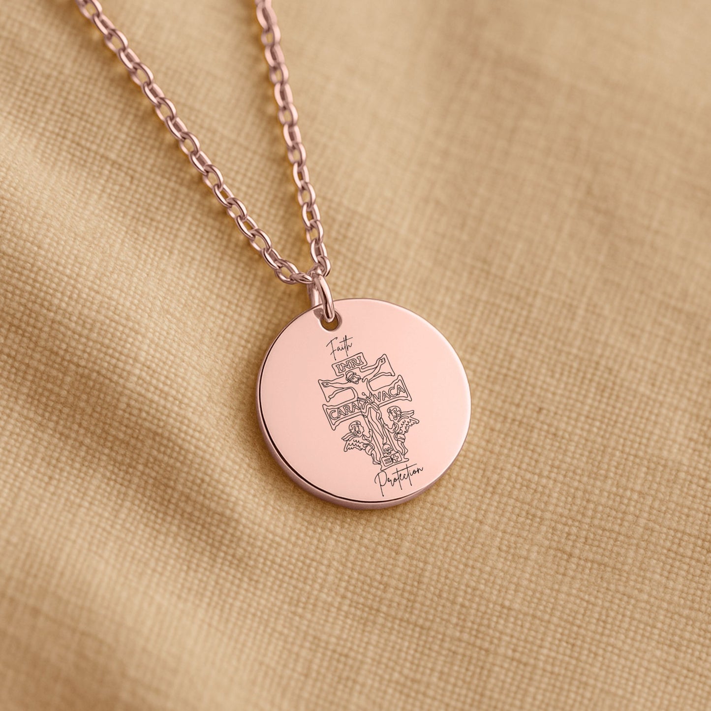 The Caravaca Cross: A Sacred Relic of Faith and Divine Protection | Beautiful Coin Necklace