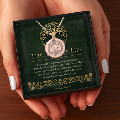 Fine Links Coin Necklace
