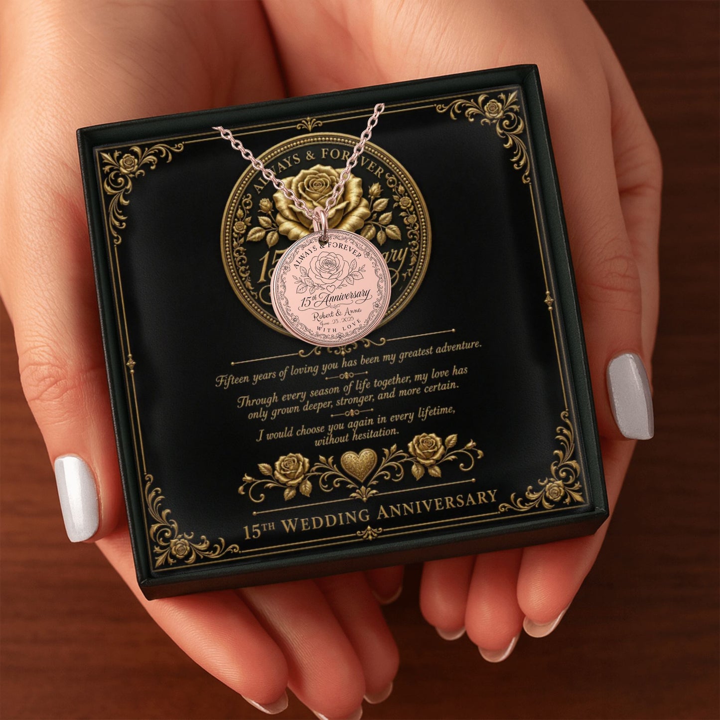 Fine Links Coin Necklace
